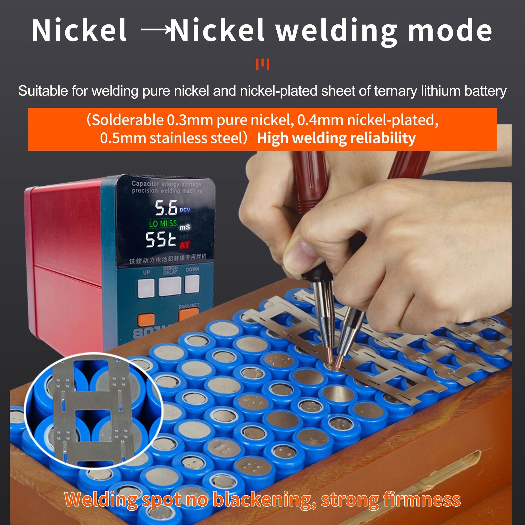 GLITTER SPOT WELDING MACHINE 801H WITH 75B - Image 6